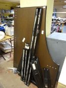 Flatpack L-Shaped Desk 1600x1200 in Beech Finish