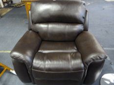 *WILSON LEATHER RECLINER