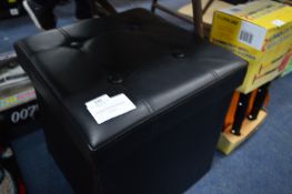 *FOLDING STORAGE OTTOMAN