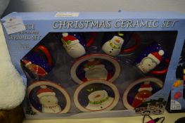 *CHRISTMAS MUGS & PLATES