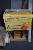 *TWO ALUMINIUM SHOVELS