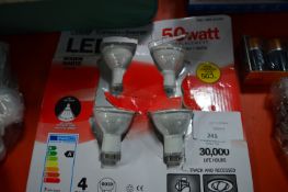 *FEIT GU10 DIMMABLE LIGHT BULBS 4PK