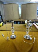 *MARMONDE PAIR TABLE LAMPS