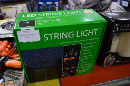*LED STRING LIGHT WHITE
