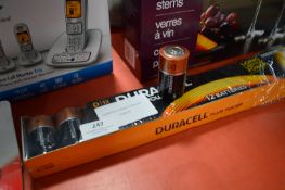 *DURACELL D PLUS 12 BATTERIES