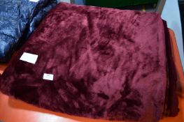 *SUPER PLUSH SHERPA THROW