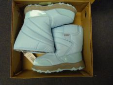 *KHOMBU CHILDREN'S BOOTS (LIGHT BLUE) SIZE: 1
