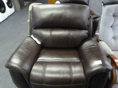 *WILSON LEATHER RECLINER
