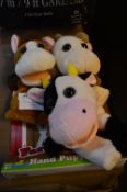 *PLUSH HAND PUPPETS 3PK
