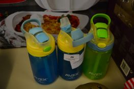 *AVEX KIDS WATER BOTTLE 3PK
