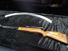 BAM AIR RIFLE WITH SCOPE