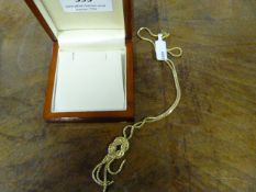 *14CT GOLD KNOT NECKLACE