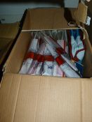 *Box Containing England Flags, Cool Bags, etc.