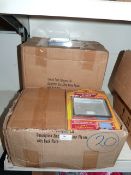 *Two Boxes Containing 60 Zinc Alloy House Number Systems