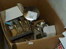 *Box Containing Assorted Light Fittings