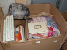 *Box Containing Assorted Greetings Cards etc.