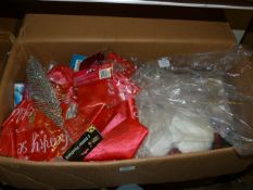 *Box Containing Take Me Out and Other Branded Merchandise, Gift Wrap, Stickers, etc.