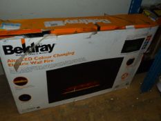 *Beldray LED Colour Changing Wall Fire