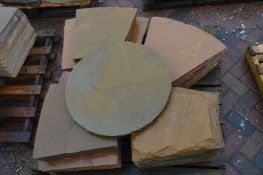 *Indian Sandstone 3.3m Circle