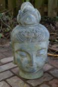 *Resin Buddha Head