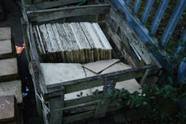 *Pallet of Travertine Paving
