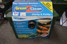 *Green to Clean Filter 3000L 6w UVC