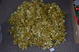 *Quantity of Gold Tinsel