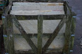 *Pallet of Indian Sandstone Paving