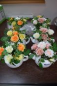 *Six Flower Teapots