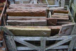 *Pallet of Assorted Indian Sandstone Paving