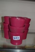 *Quantity of Pink Indoor Plant Pots