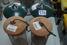 *Four Assorted Bird Feeders