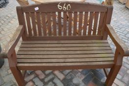 *Small Garden Bench