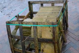 *Pallet Containing Concrete Paving