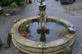 *Garden Pond with Feature