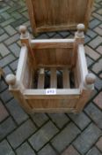 *Square Wooden Planter