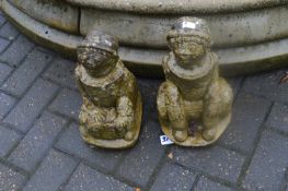 *Bill and Ben the Flower Pot Men Sculptures