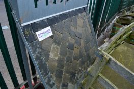 *Display Stand and Block Paving