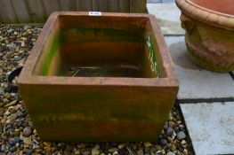 *Square Terracotta Planter