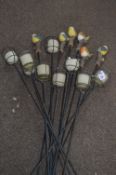 *Assorted Outdoor Candle Holders and Garden Ornaments