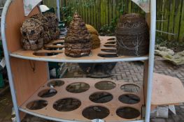 *Hanging Basket Stand with Contents