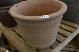 *Medium Sandblasted Planter