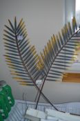 *Garden Palm Leaf Wall Art