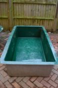 *Large Fibreglass Oblong Pond
