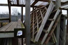 *Mixed Trellis Panels and a 3m Post