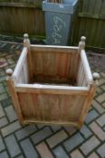*Square Wooden Planter