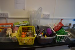 *Assorted Kitchen Tools, Fire Blankets, First Aid Kits, etc.