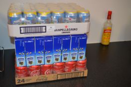 *Three Trays of Assorted Soft Drinks