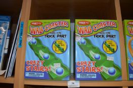 *Twelve Wall Coaster Amazing Toys Part 1 Crazy Stairs Tracks