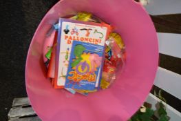 *Approximately Twenty Assorted Items Including; Modeling Balloons, etc.